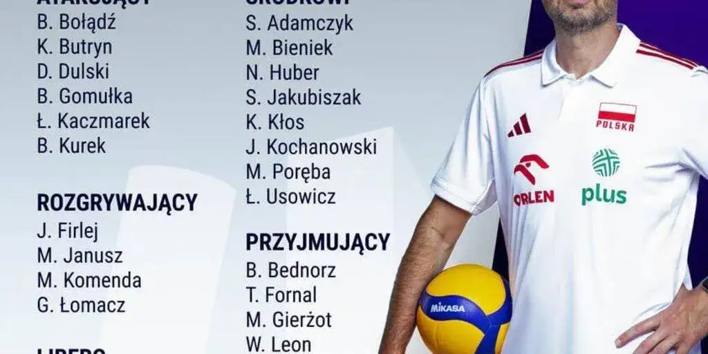 Aktualna kadra siatkarska Polski - lista zawodników i nowy skład reprezentacji