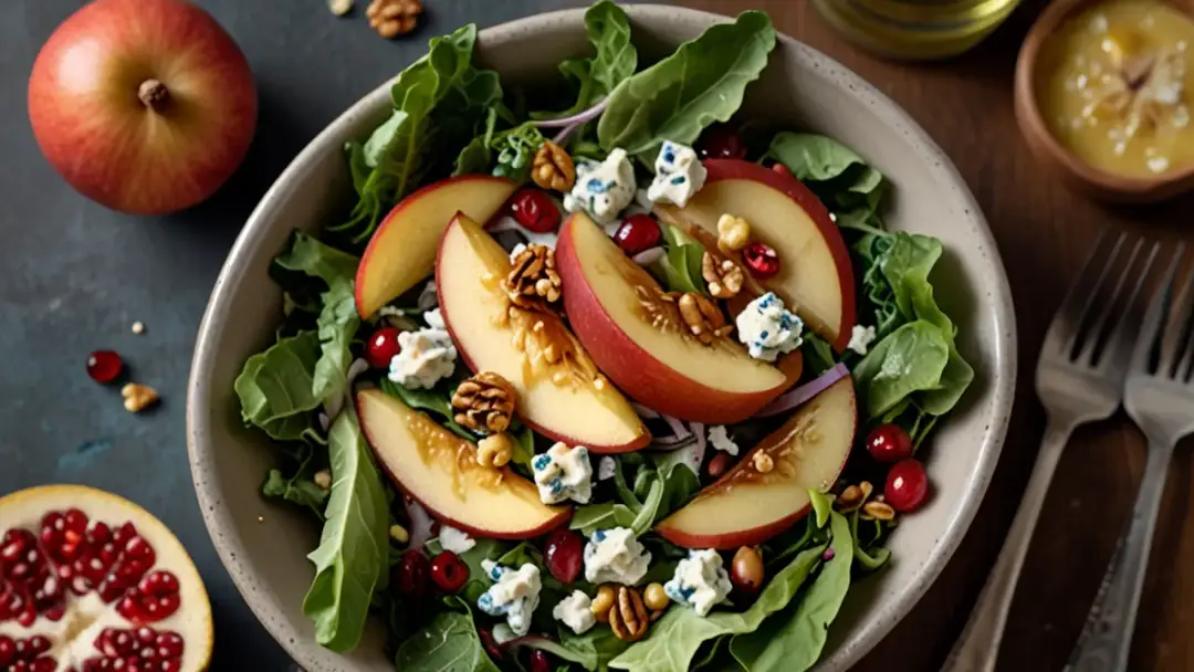 Sałatka z karmelizowaną gruszką - wyjątkowy smak dla każdego