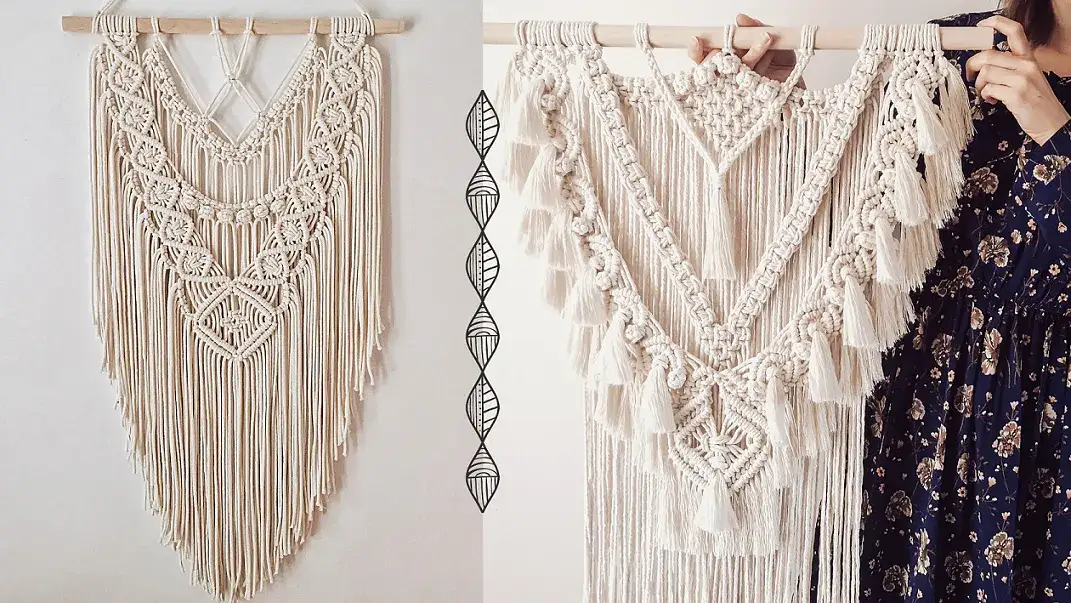 Jak zrobić makramę na ścianę w 6 prostych krokach - praktyczny tutorial