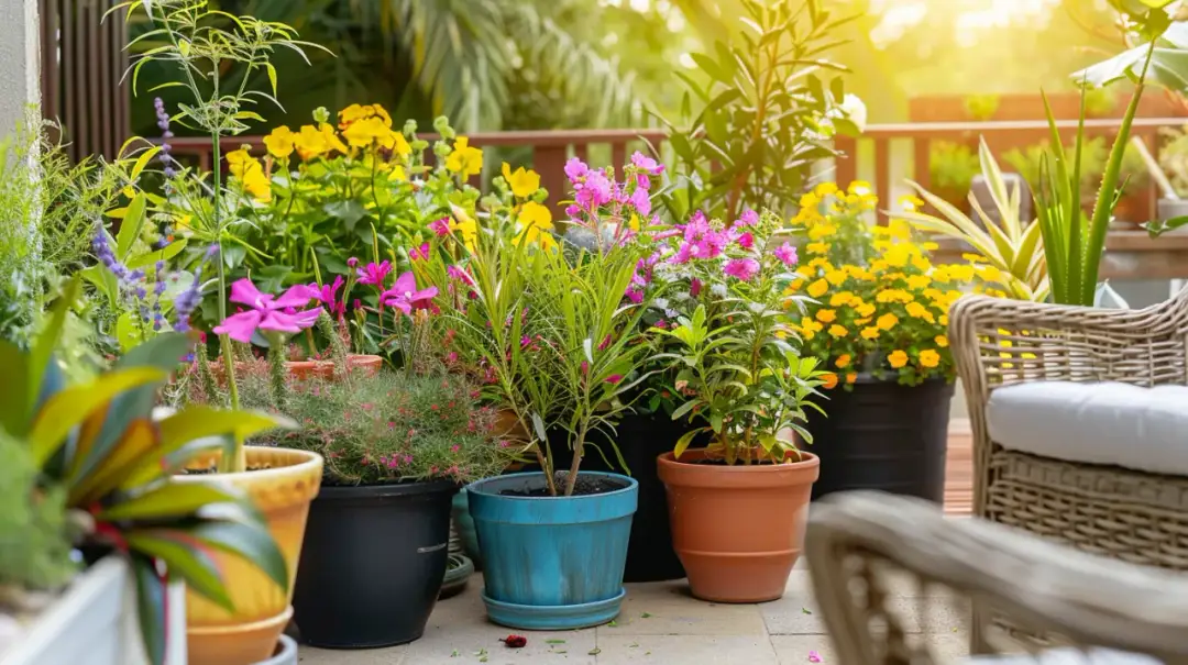 Rośliny do donic na taras - Najlepsze gatunki
