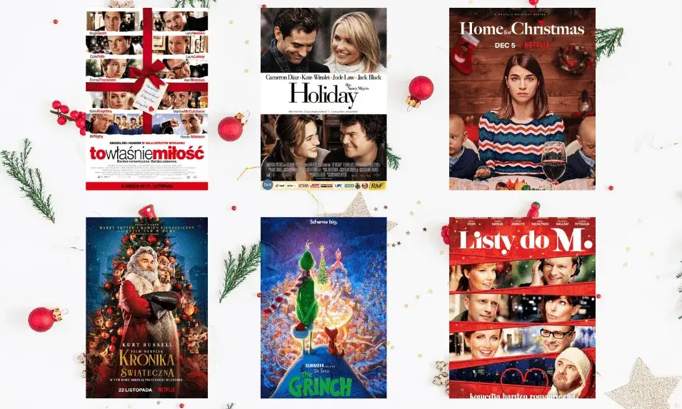 Najlepsze świąteczne filmy: kompletna lista klasyków i nowości