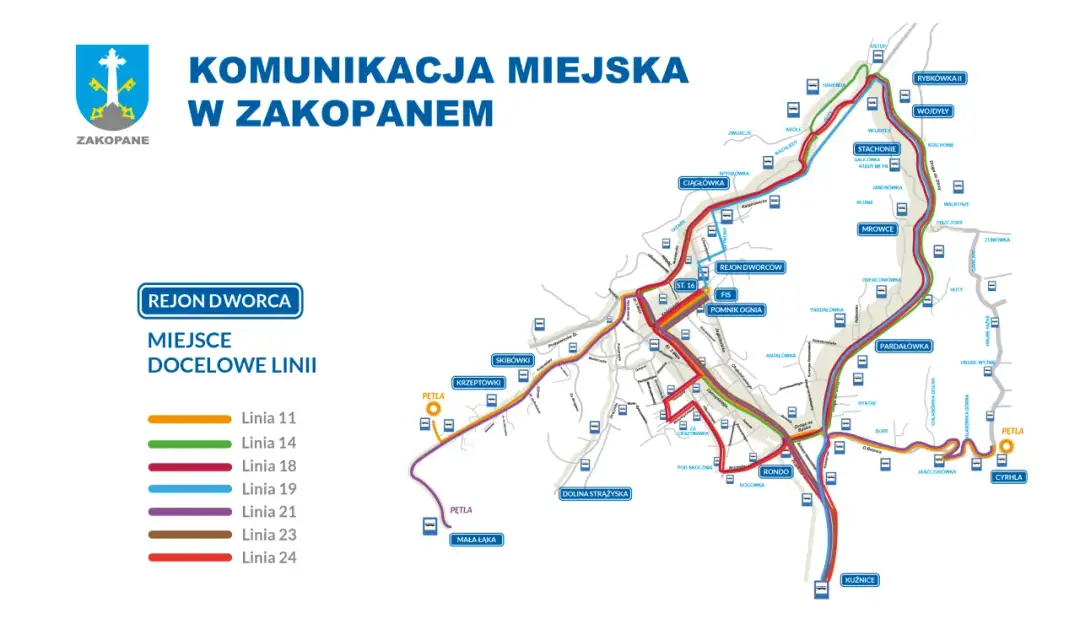 Aktualny rozkład jazdy komunikacji miejskiej w Zakopanem - sprawdź teraz