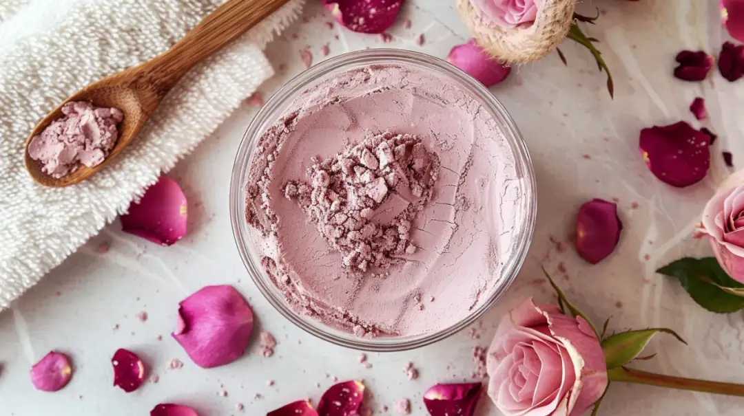 Różowa glinka - Jakie korzyści przynosi glinka różowa dla skóry?