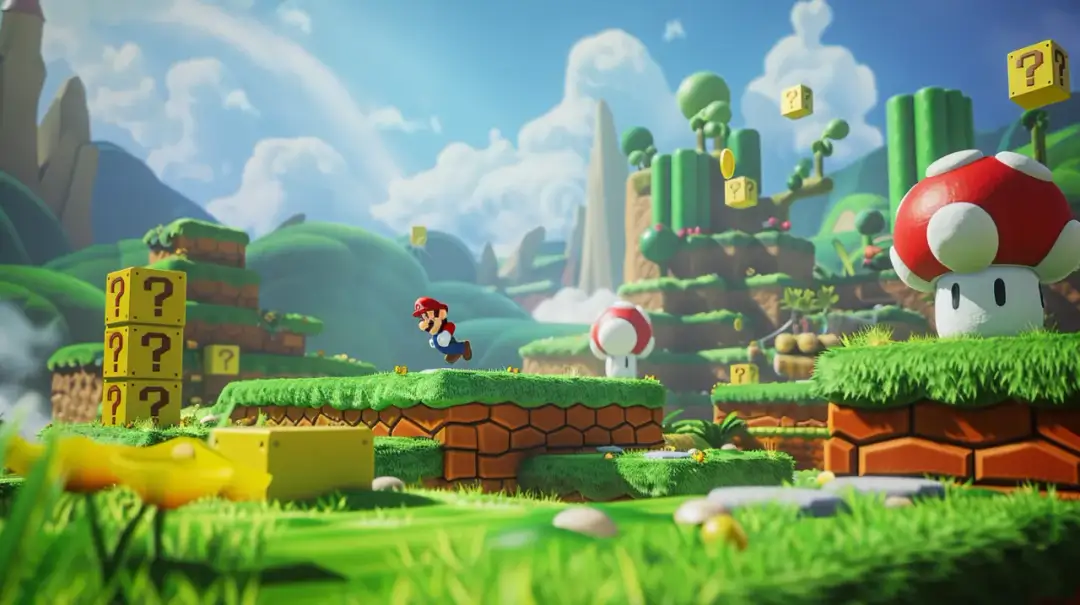 Mario - Przeżyj przygodę z legendarnym hydraulikiem!