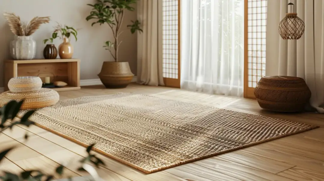 Japońska mata - tradycyjny element dekoracji wnętrz