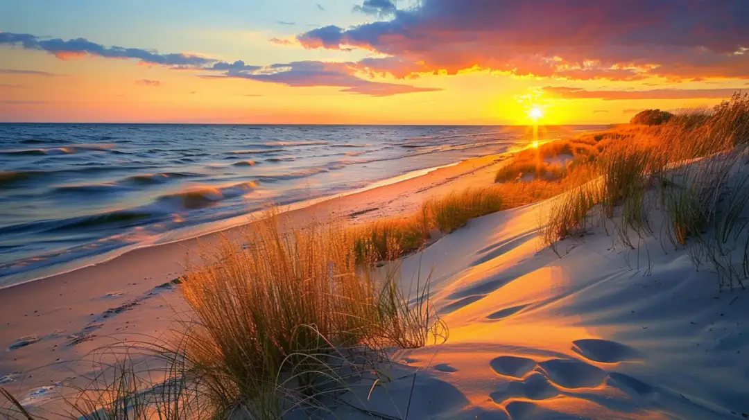 Zdjęcia Wyspy Sobieszewskiej: malownicze kadry nad Bałtykiem