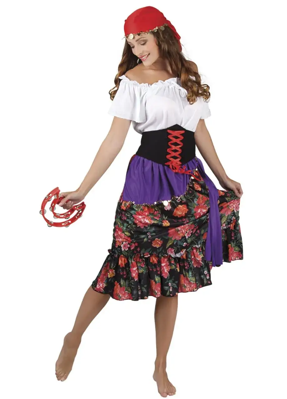 Jak zrobić strój cyganki dla dorosłych - łatwe kroki i materiały