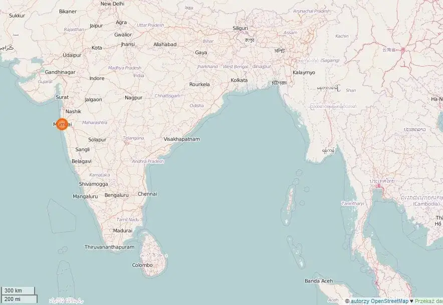 Dokładne położenie Bombaju - poznaj fascynującą lokalizację miasta w Indiach