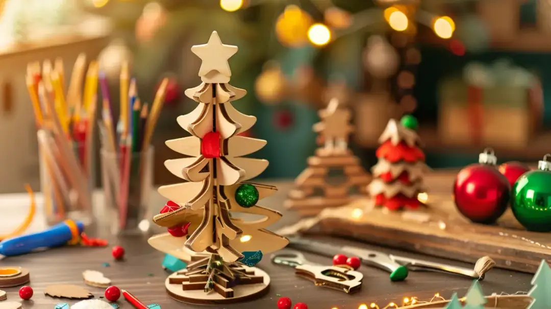 Choinka drewniana ozdoba – jak samodzielnie zrobić drewnianą choinkę?