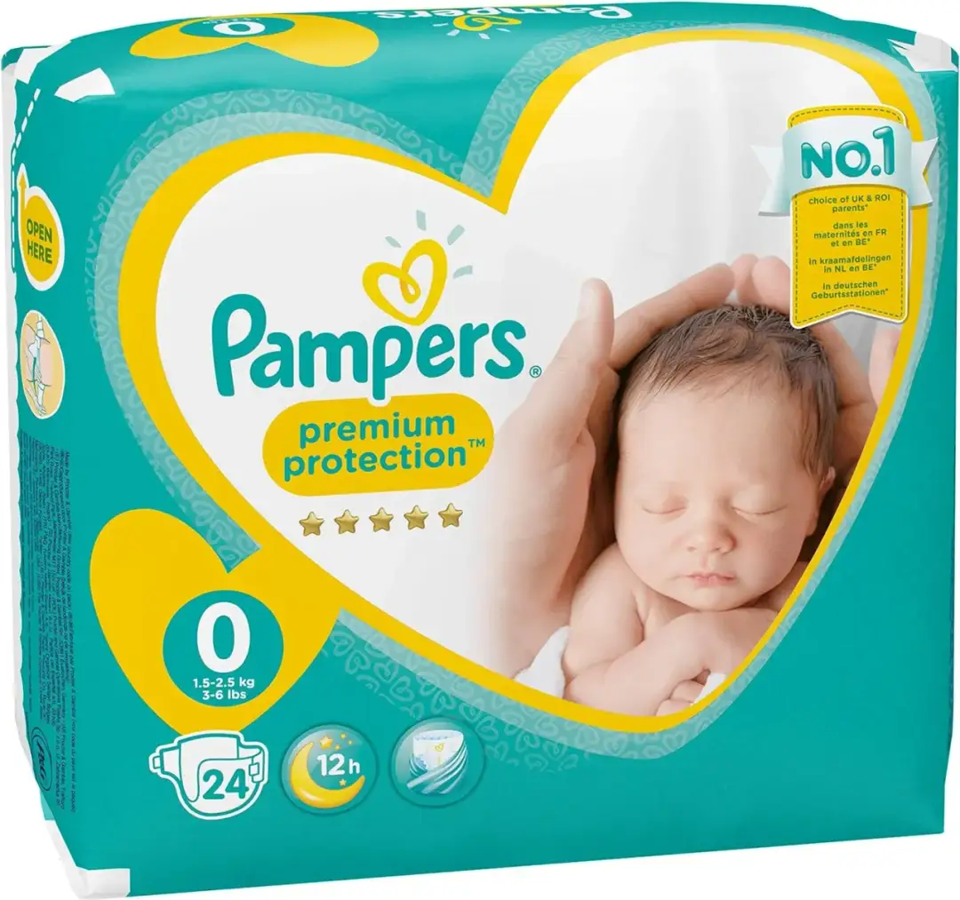 Pampers 0 czy 1: Który rozmiar pieluch wybrać dla niemowlaka?