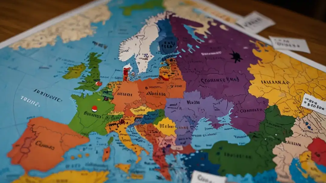 Państwa i stolice Europy - quiz geograficzny dla entuzjastów geografii