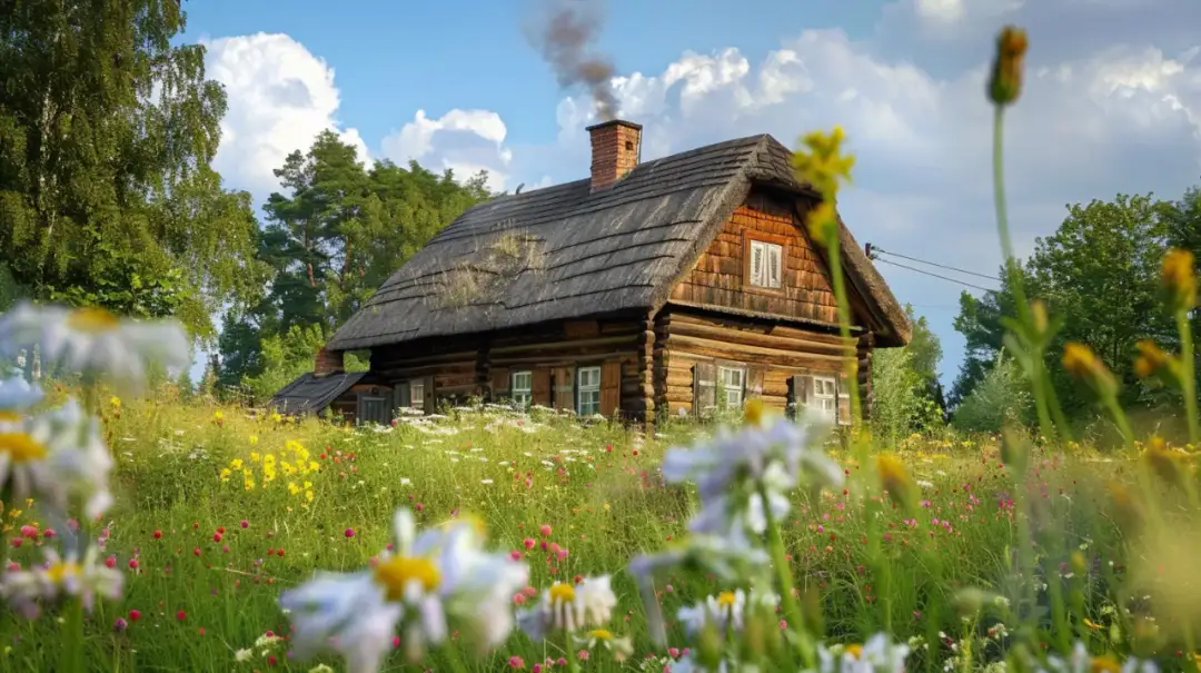 Wiejska chata: Urok i tradycja polskiego budownictwa ludowego