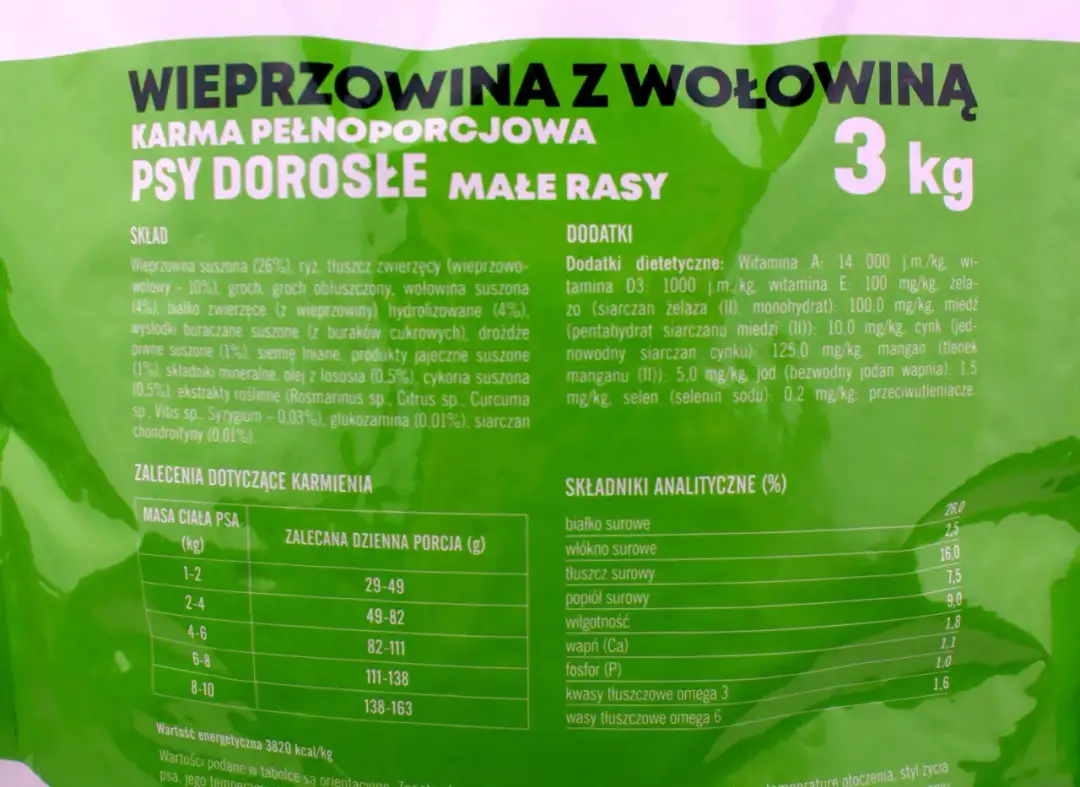 Karma John Dog wieprzowina z wołowiną – zdrowe odżywianie psa