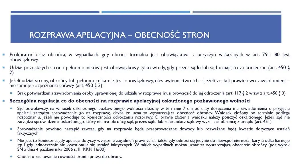 Jak wygląda rozprawa apelacyjna? Kluczowe informacje i przebieg procesu