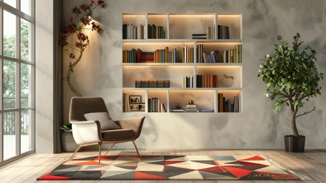 Gotowe półki z karton-gipsu - praktyczna elegancja na ścianie