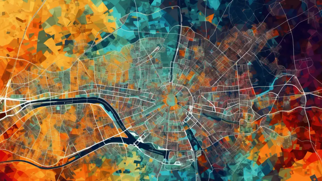 Mapa dzielnic Wrocławia z ulicami - Wrocław mapa dzielnic