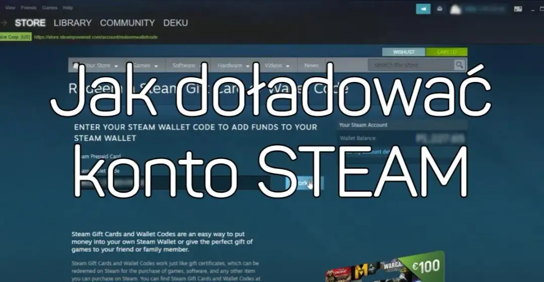 Jak doładować konto na Steam bez problemów – proste metody i porady