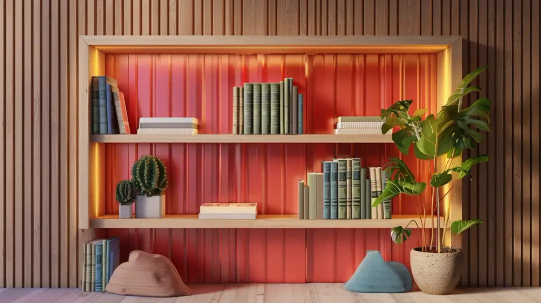 Biblioteczka na ścianę: Jak wykorzystać przestrzeń w salonie?