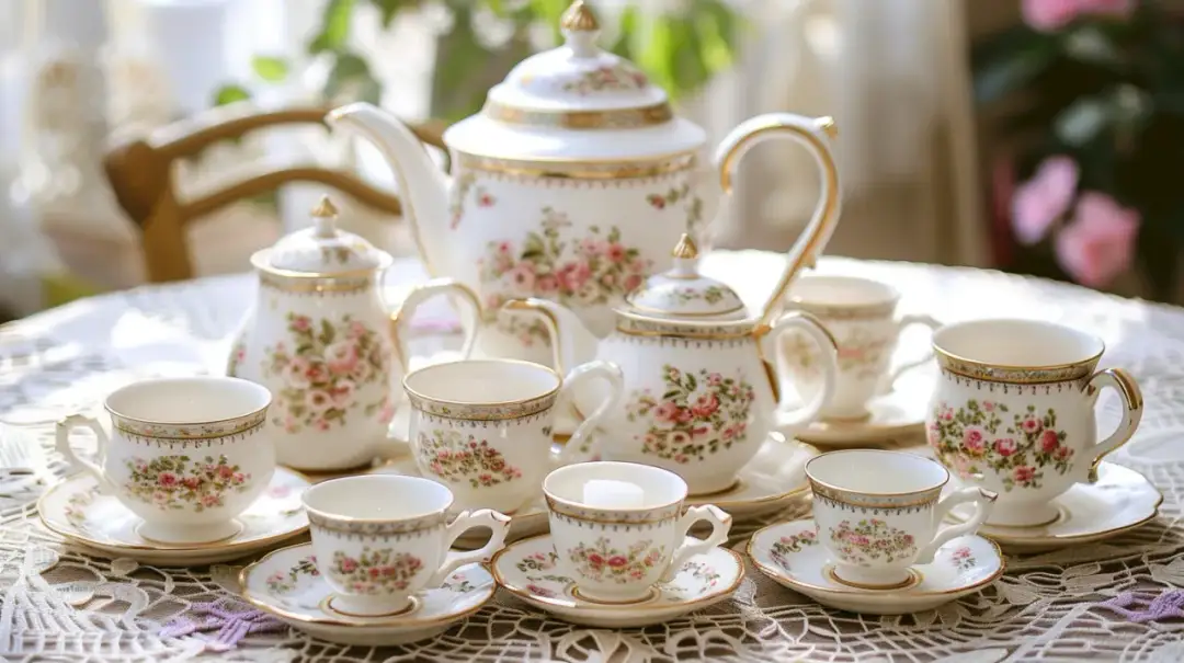 Komplety kawowe z porcelany: dbanie o delikatne naczynia