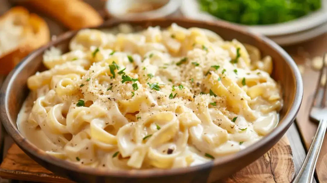 Makaron w sosie serowo-śmietanowym: Smaczny i szybki obiad