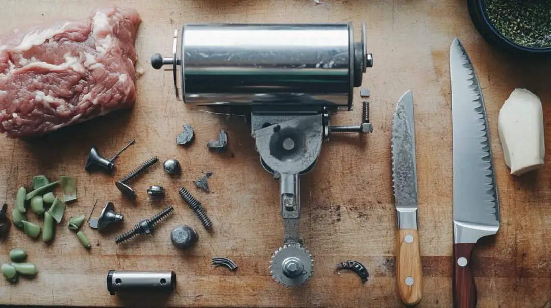 Tajniki bezbłędnego montażu: Jak osadzić nóż w maszynce do mięsa?