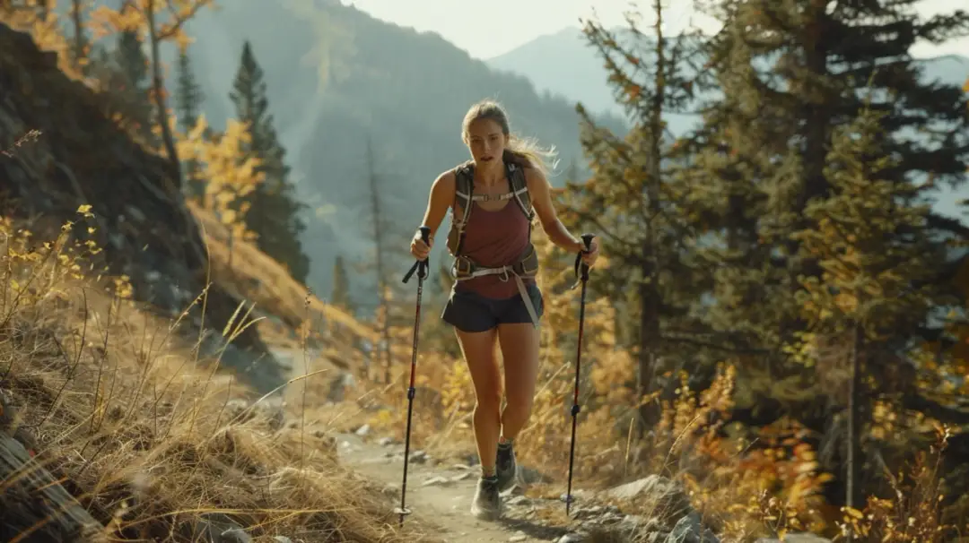 Efektywne użycie kijków do biegania: Popraw technikę biegu