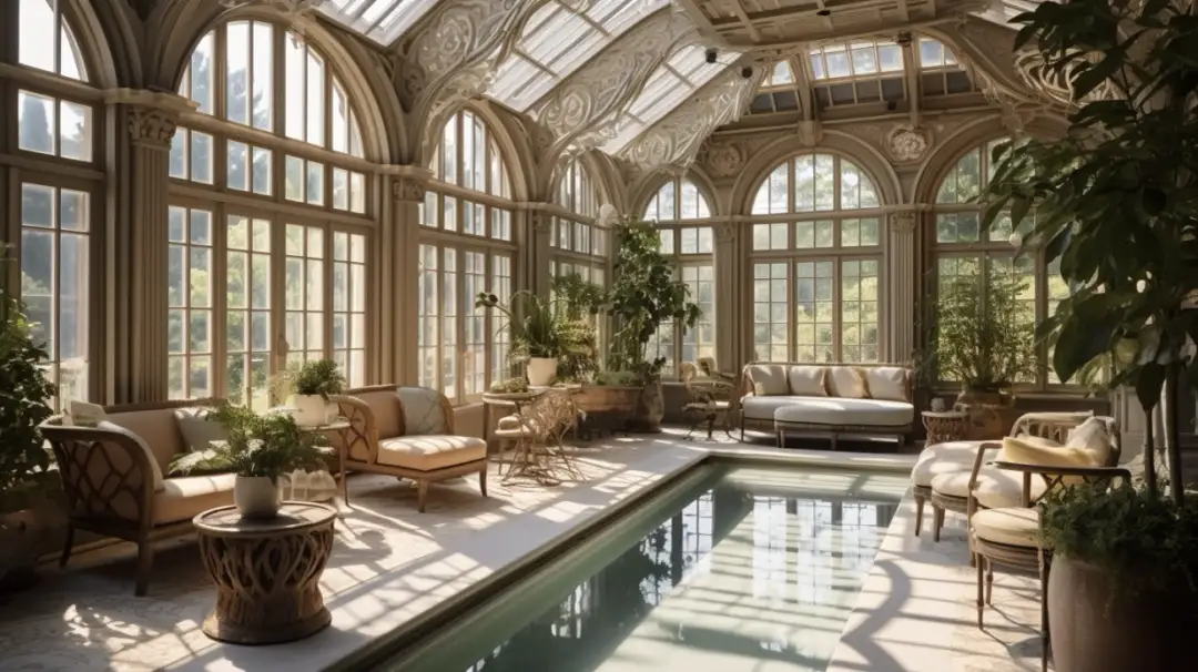 Beata Kozidrak luksusowy dom z solarium.