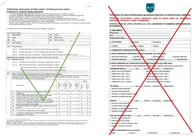 Wzór wniosku CEEB: Jak prawidłowo zgłosić źródło ogrzewania