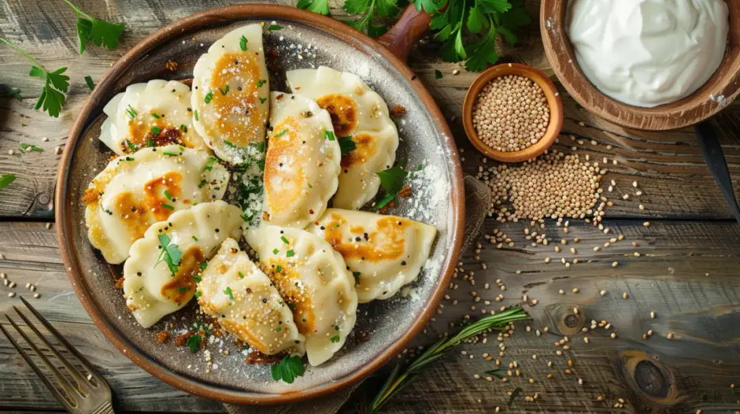 Pierogi z kaszą gryczaną: Tradycyjny smak w nowej odsłonie. Pycha!