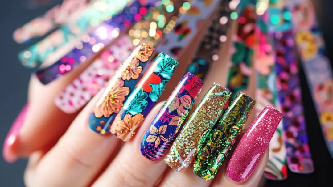 Naklejki na paznokcie - szybki i efektowny design na Twoje paznokcie