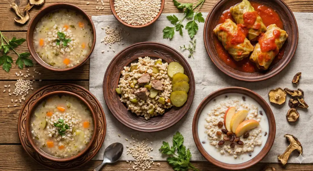 Kasza jęczmienna w tradycyjnej kuchni polskiej – przepisy na śniadanie, obiad i kolację