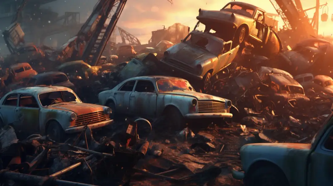 Królowie złomowisk: auta masowo trafiają na szrot