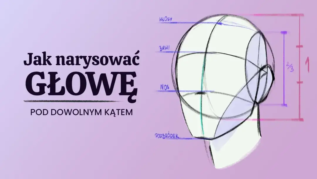 Jak narysować ładną twarz - proste techniki rysowania krok po kroku