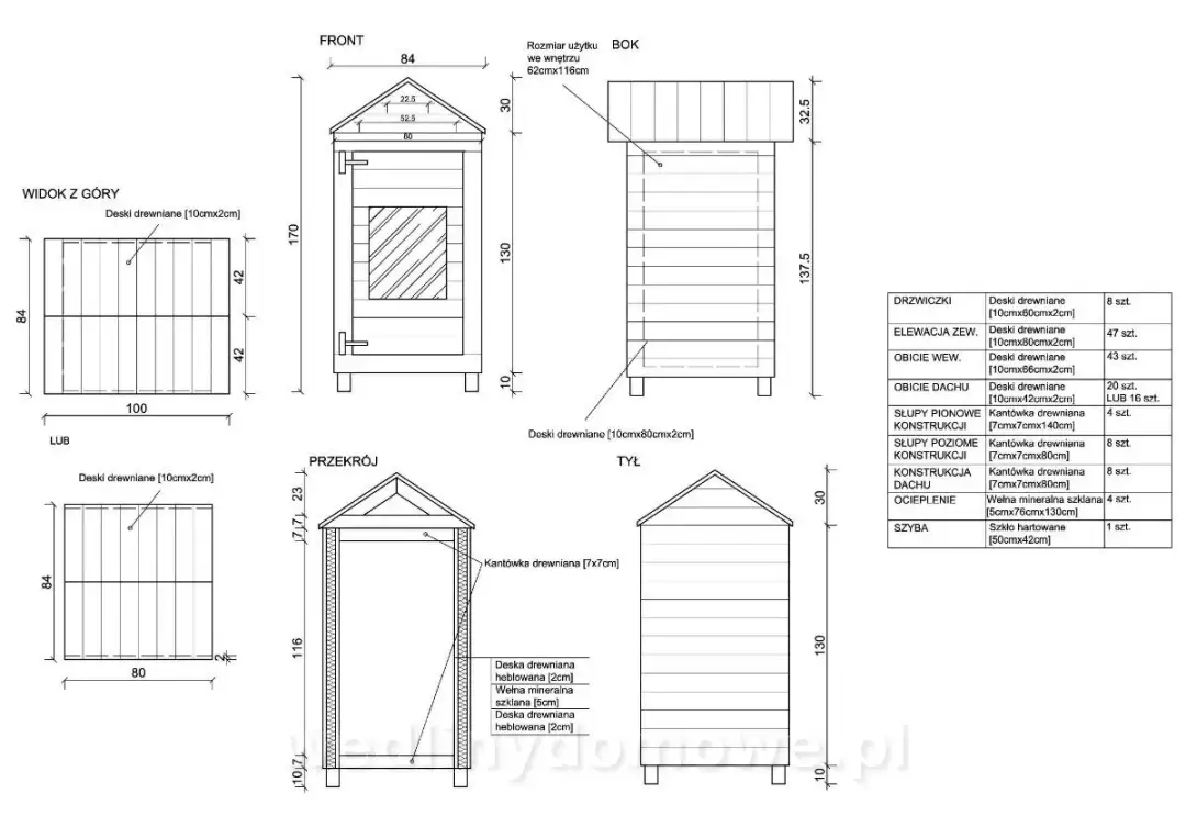 Kompletny projekt wędzarni PDF - szczegółowa instrukcja budowy od podstaw
