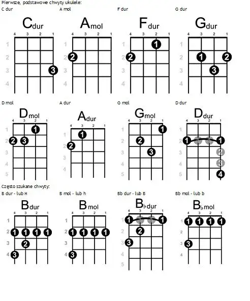 Jak zmienić chwyty gitarowe na ukulele - prosty sposób na adaptację