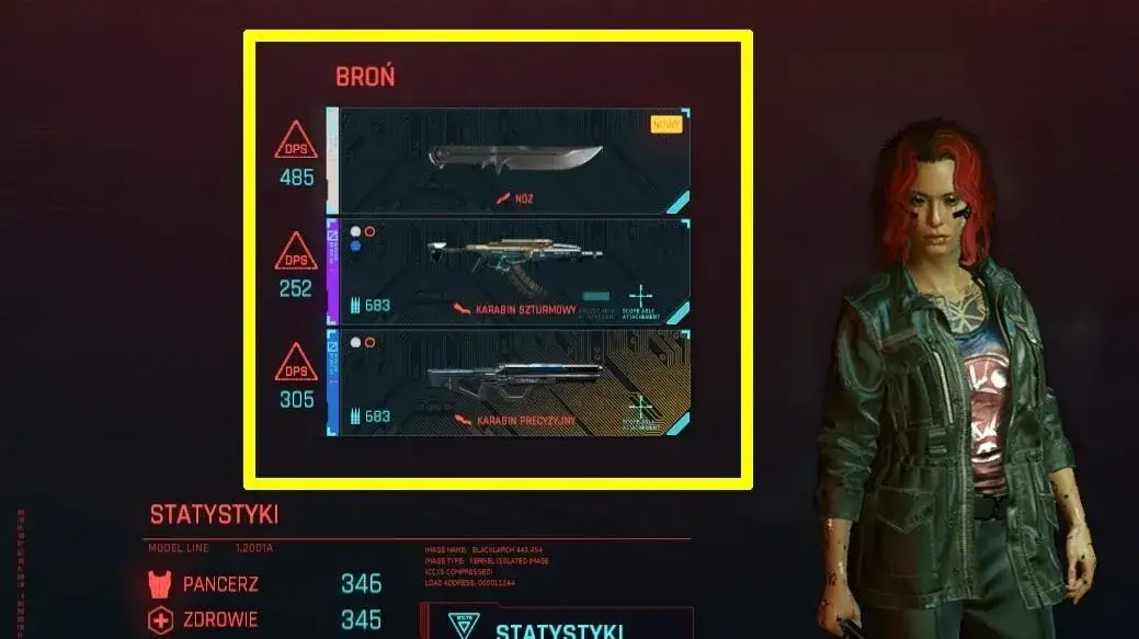 Jak schować broń w Cyberpunk 2077 - ukryj pistolet w Night City