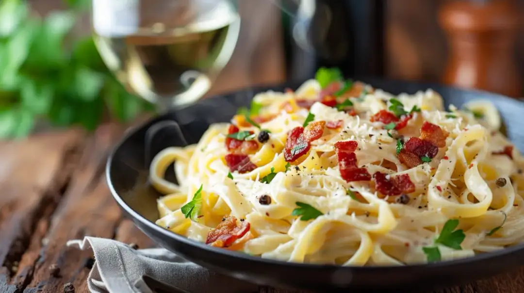 Kremowy makaron z gorgonzolą i boczkiem: Pyszny przepis dla smakoszy