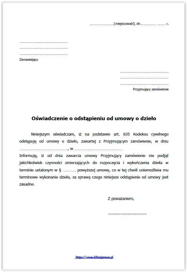 Jak bezpiecznie odstąpić od umowy warunkowej bez konsekwencji prawnych