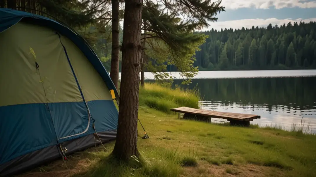 Namiot z widokiem na jezioro: Oto top pól namiotowych na Kaszubach!