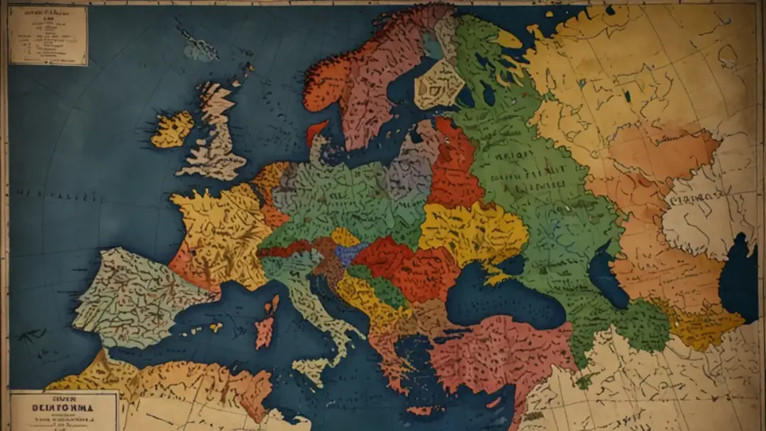 Jak wyglądała Europa przed burzą? Mapa kontynentu z 1938 roku