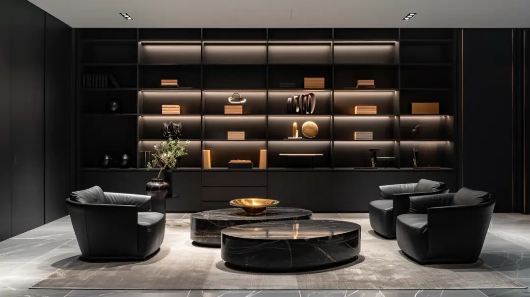 Wyjątkowy detal: Czarny mdf jako stylowy element wykończenia wnętrz