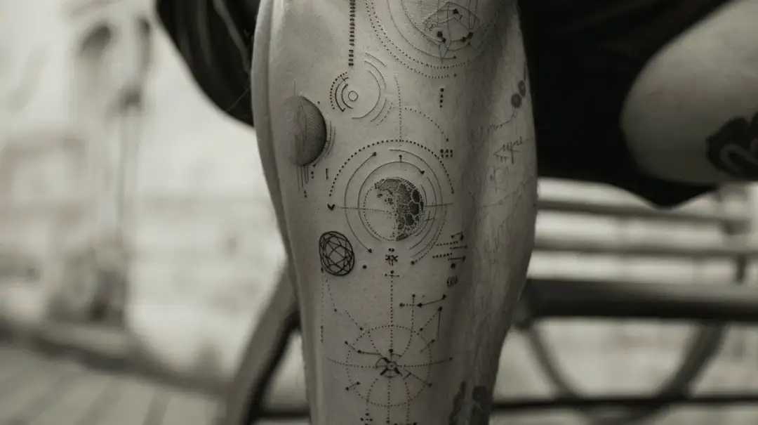 Mały tatuaż na udzie: 7 dyskretnych wzorów dla mężczyzn