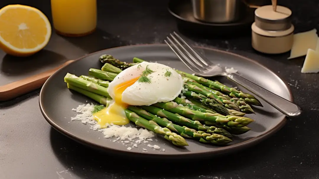 Przepis na szparagi zielone na obiad - smaczne danie z szparagami