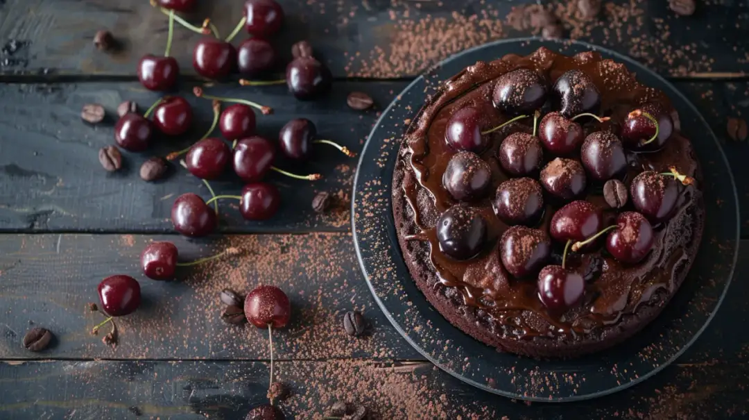 Czekoladowy sernik z wiśniową frużeliną – przepis, który cię zachwyci