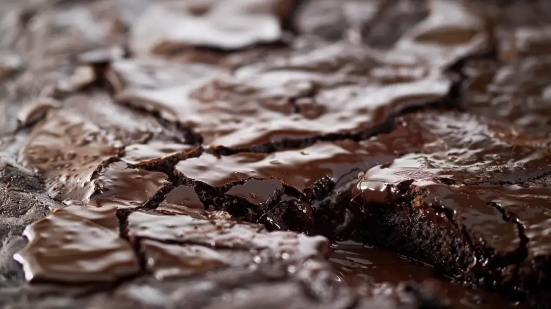 Leśny mech - wilgotne ciasto czekoladowe na dużą blachę