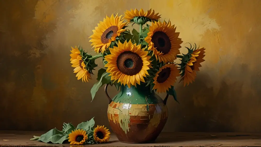 Słoneczniki van Gogha: symbolizm, styl i technika malarska w dziełach