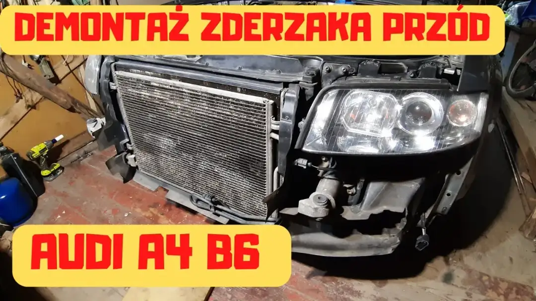 Jak ściągnąć zderzak Audi A4 B6 - proste kroki bez stresu
