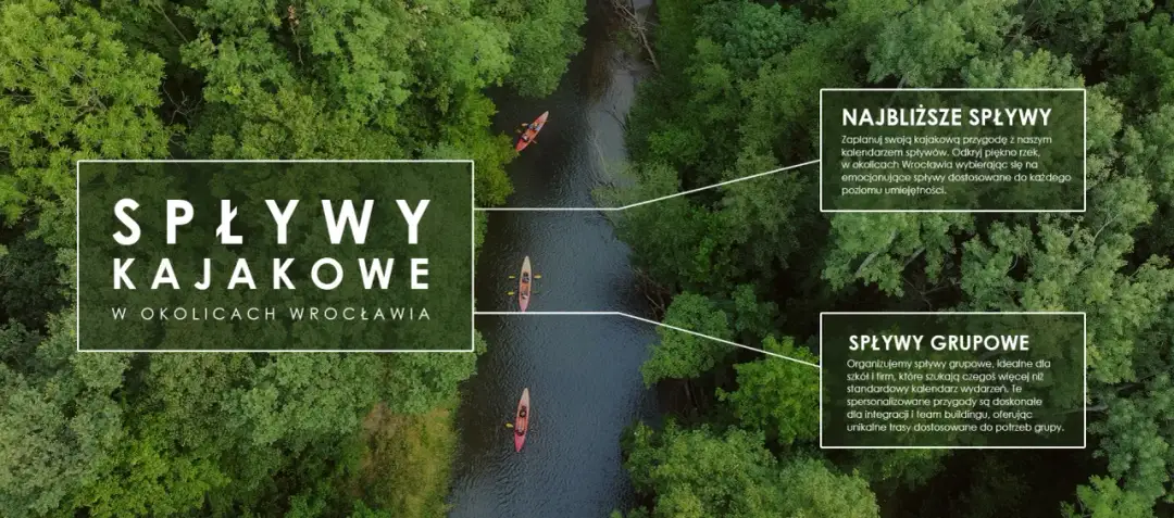 Spływy kajakowe Wrocław - najlepsze trasy dla rodzin i początkujących Spływy kajakowe Wrocław - najlepsze trasy dla rodzin i początkujących