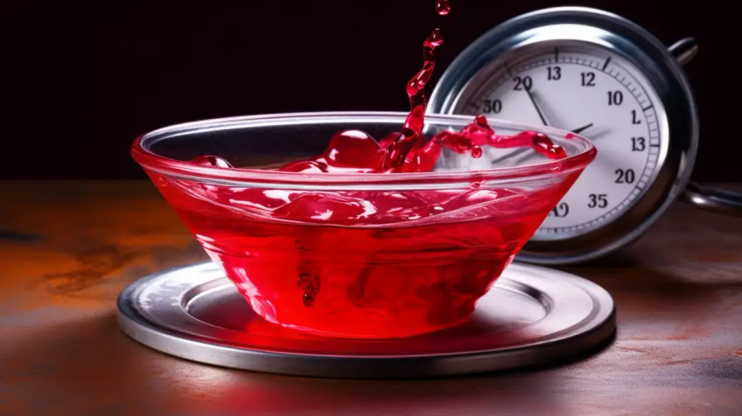 Ile tężeje galaretka?