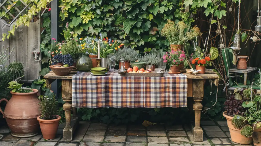 10 inspirujących pomysłów na letnie dekoracje stołu na taras